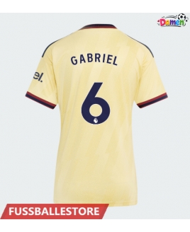 Günstige Arsenal Gabriel Magalhaes #6 3rd trikot Damen 2026-27 Kurzarm